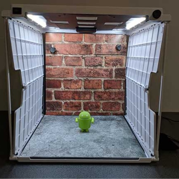 We R Memory Keepers Shotbox, Sideshot arm with lights and backdrops - Picture 2 of 10